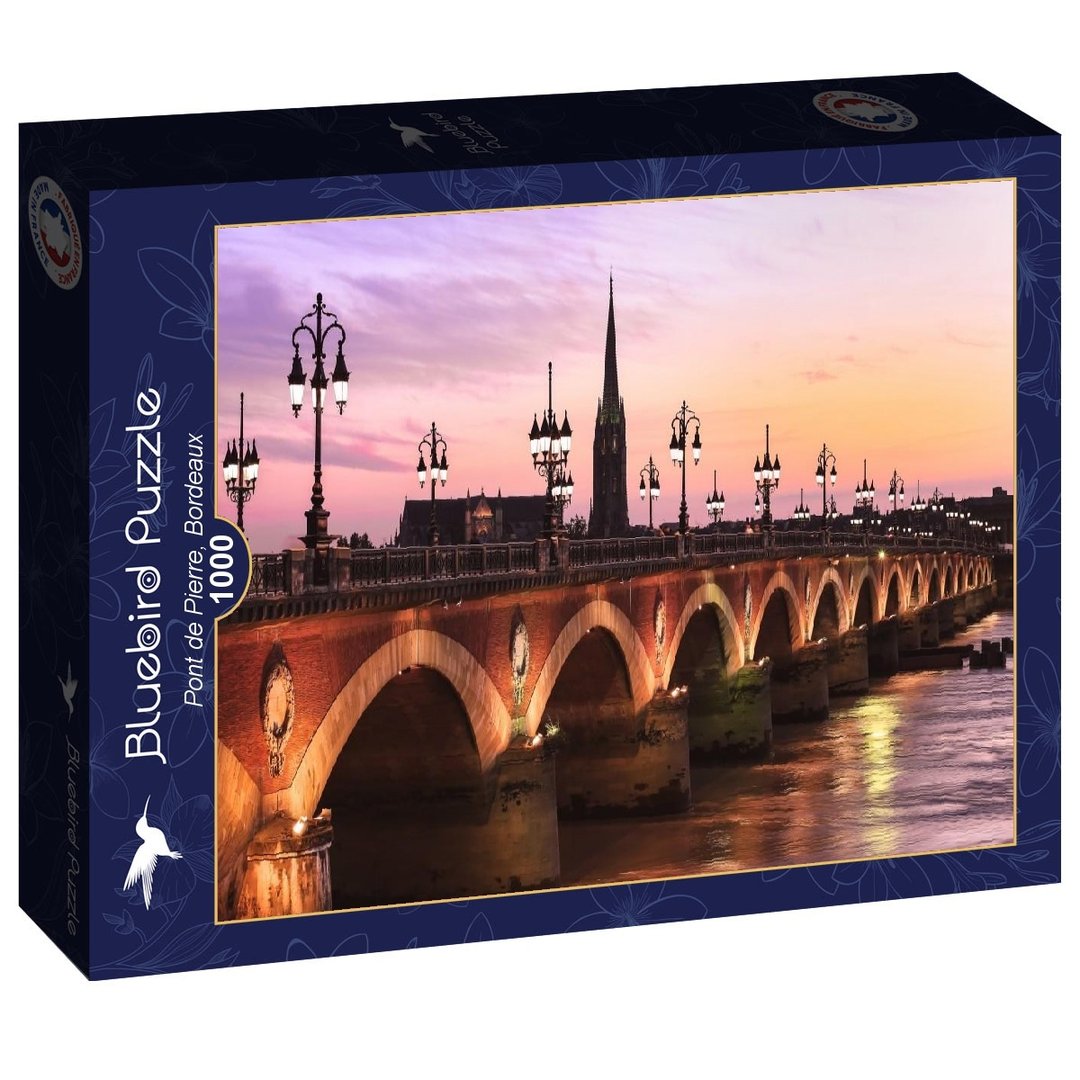 Bluebird - Pont de Pierre, Bordeaux - 1000 Teile Puzzle - Nur CHF 17.90! Jetzt kaufen auf fluxed.ch