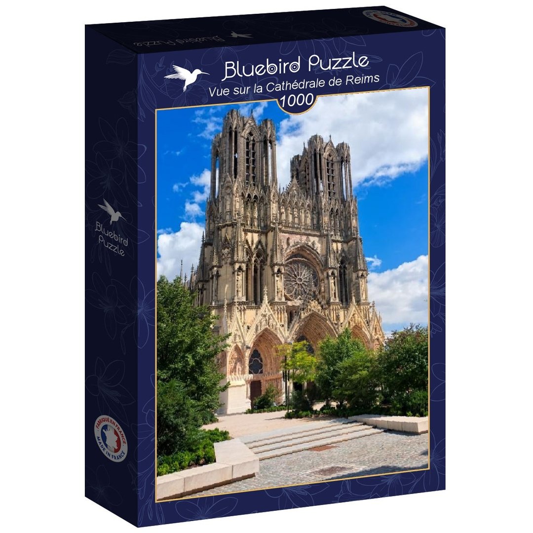Bluebird - Vue sur la Cathédrale de Reims - 1000 Teile Puzzle - Nur CHF 17.90! Jetzt kaufen auf fluxed.ch