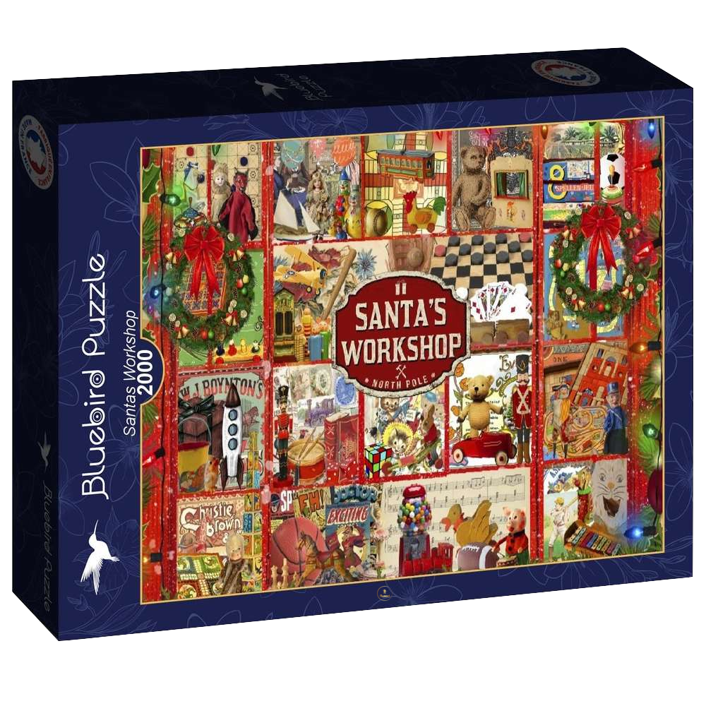 Bluebird - Santas Workshop - 2000 Teile Puzzle - Nur CHF 24.90! Jetzt kaufen auf fluxed.ch