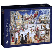 Bluebird - Pets on Porch - 1000 Teile Puzzle