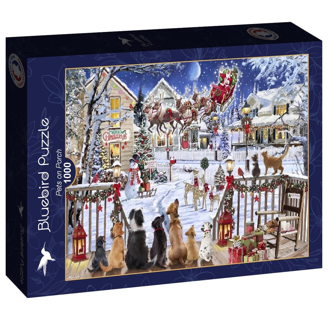 Bluebird - Pets on Porch - 1000 Teile Puzzle - Nur CHF 17.90! Jetzt kaufen auf fluxed.ch
