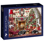 Bluebird | Cosy Fireplace - 1000 Teile Puzzle