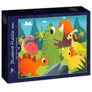 Bluebird Kids - Les Joyeux Dinosaures - 12 Teile Puzzle