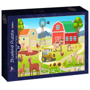Bluebird Kids - Les Animaux de la Ferme - 24 Teile Puzzle