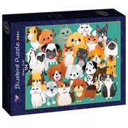 Bluebird Kids - Miaou, Ouaf - 104 Teile Puzzle