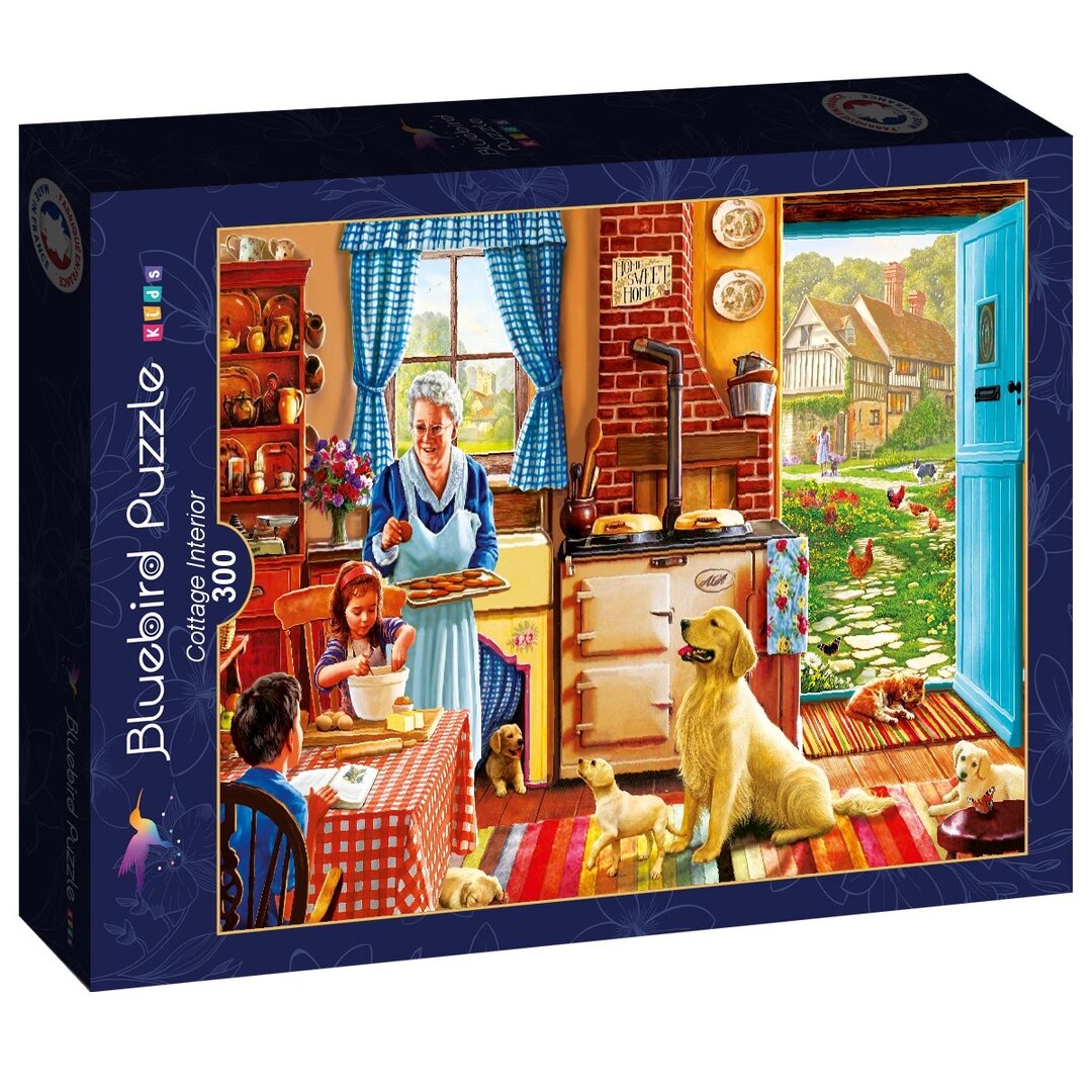 Bluebird Kids - Cottage Interior - 300 Teile Puzzle - Nur CHF 13.90! Jetzt kaufen auf fluxed.ch