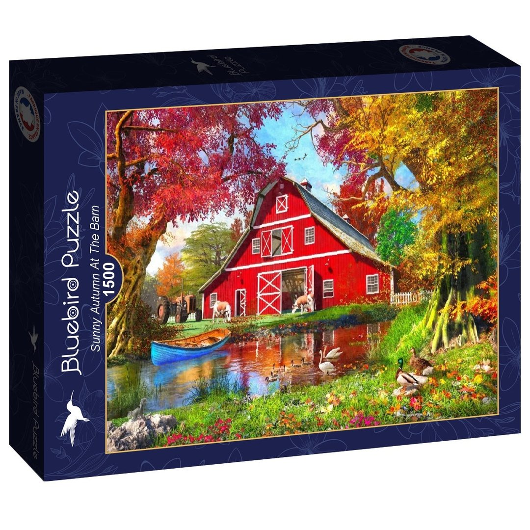 Bluebird - Sunny Autumn at the Barn - 1500 Teile Puzzle - Nur CHF 19.90! Jetzt kaufen auf fluxed.ch