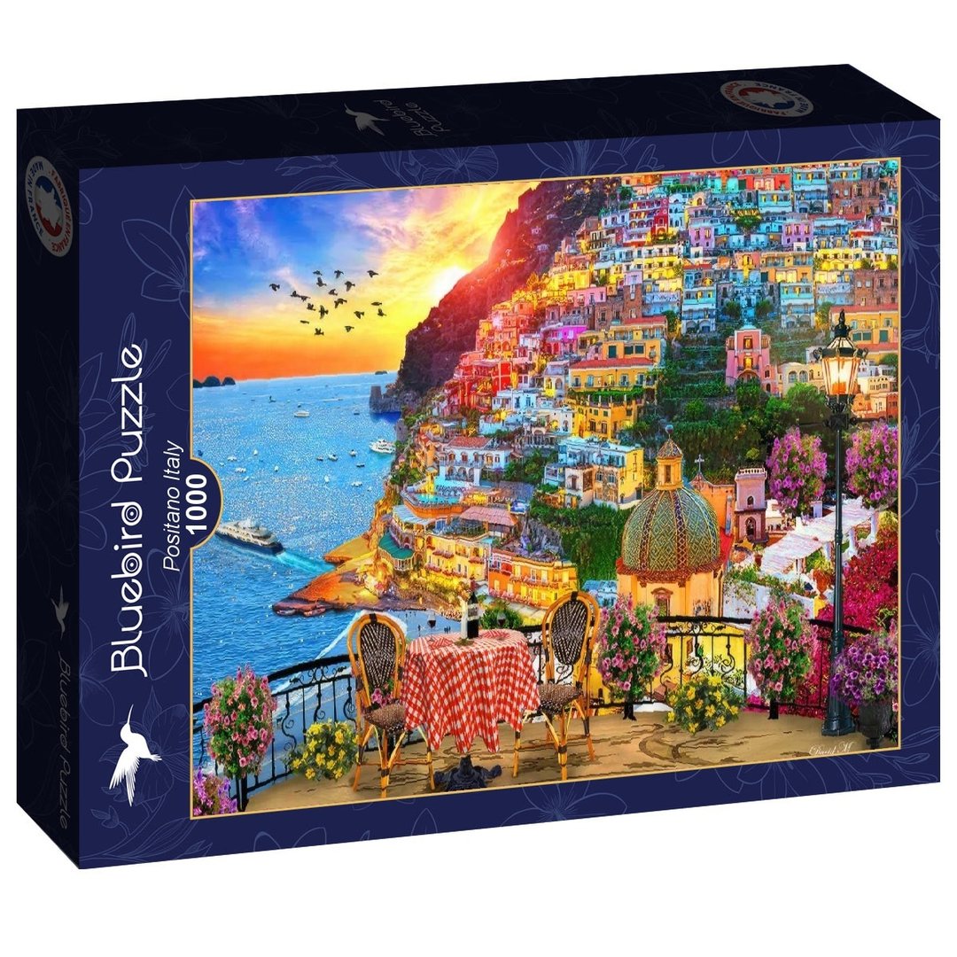 Bluebird - Positano Italy - 1000 Teile Puzzle - Nur CHF 17.90! Jetzt kaufen auf fluxed.ch