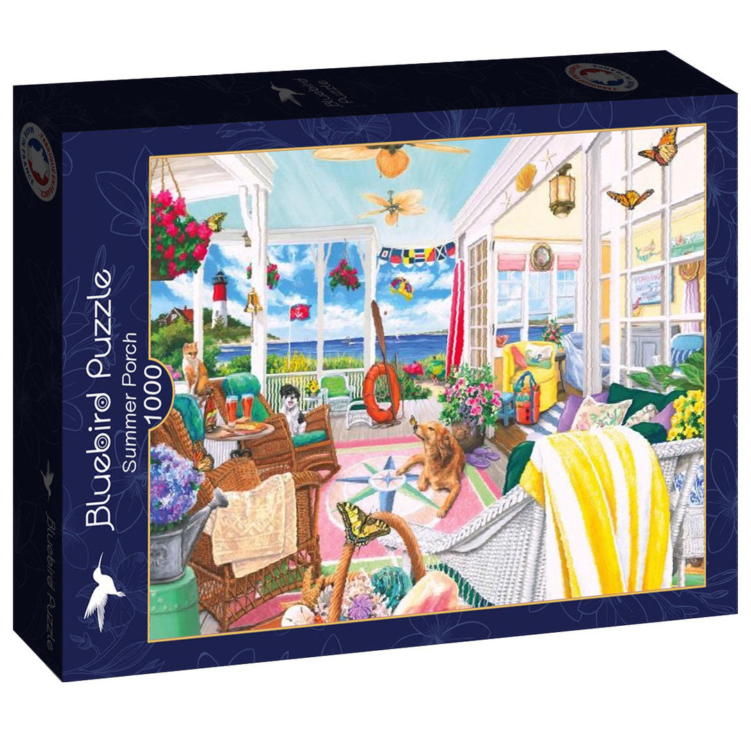 Bluebird - Summer Porch - 1000 Teile Puzzle - Nur CHF 17.90! Jetzt kaufen auf fluxed.ch