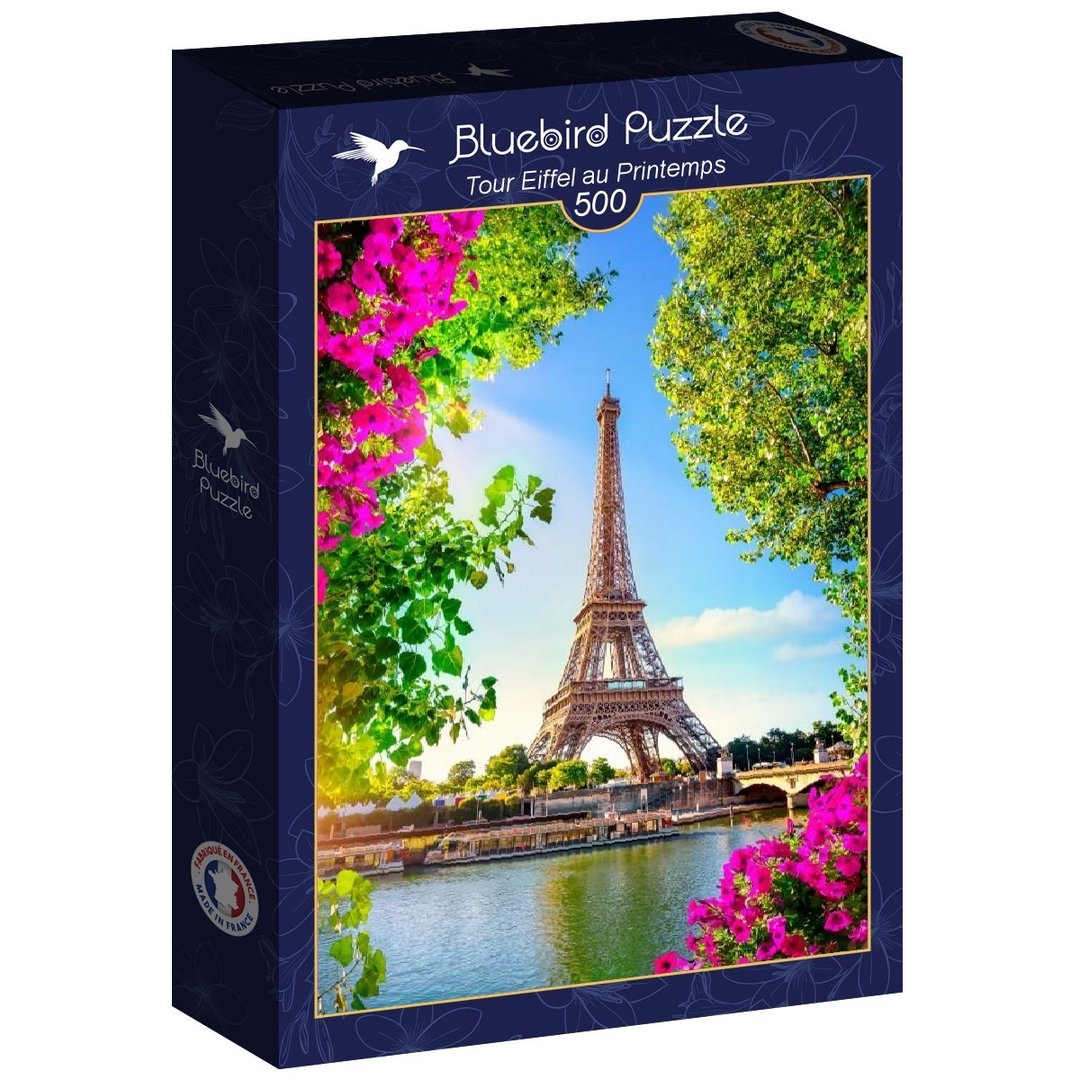 Bluebird - Eiffelturm im Frühling - 500 Teile Puzzle - Nur CHF 14.90! Jetzt kaufen auf fluxed.ch