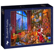 Bluebird | Christmas Lodge - 1000 Teile Puzzle