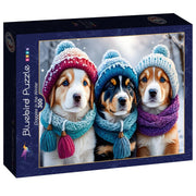 Bluebird Kids - Doggies in the Winter - 300 Teile Puzzle