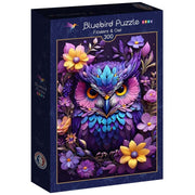 Bluebird Kids - Flowers & Owl - 300 Teile Puzzle