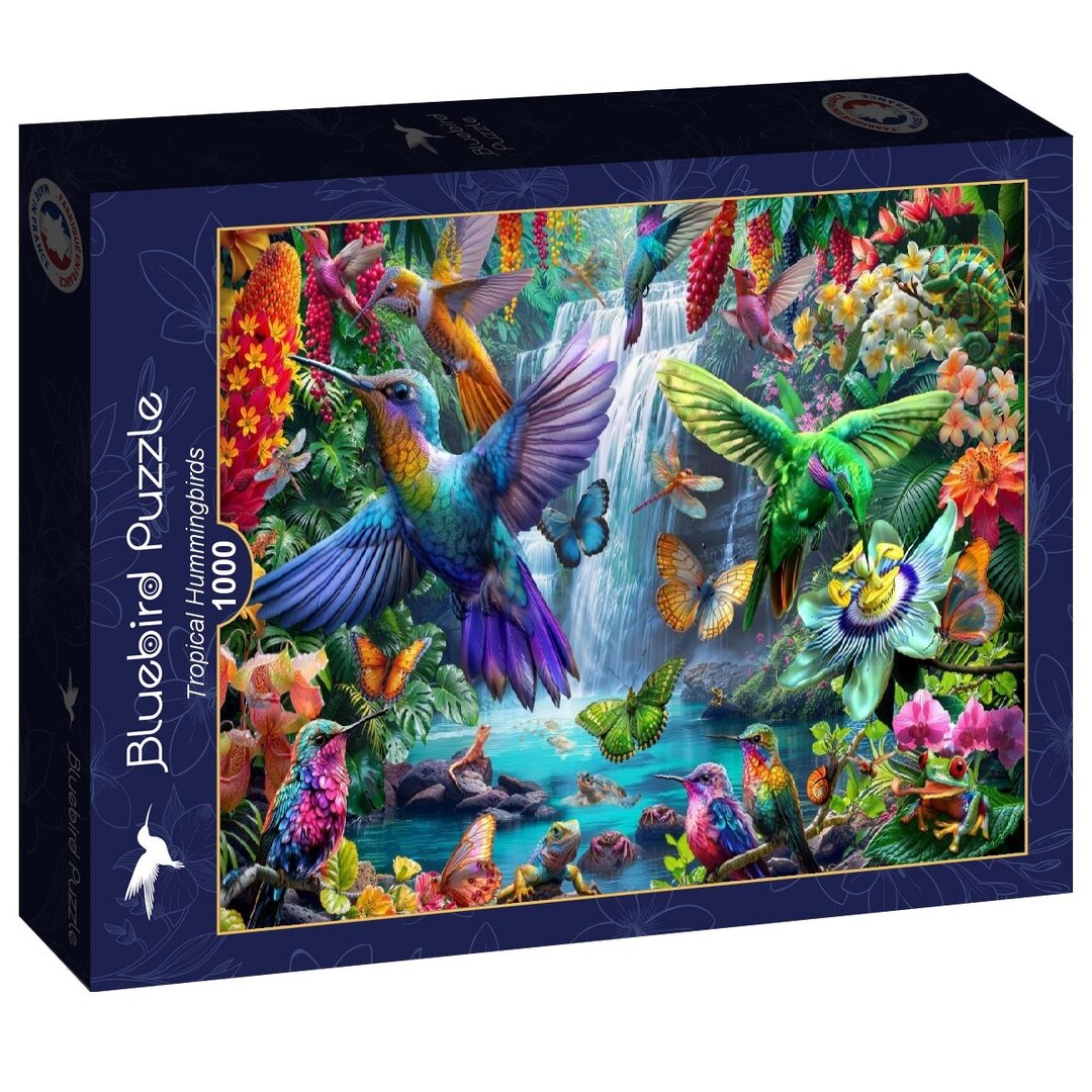 Bluebird - Tropical Hummingbirds - 1000 Teile Puzzle