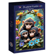 Bluebird Kids - Cute Monkeys - 300 Teile Puzzle