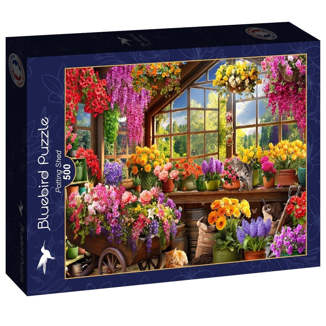 Bluebird - Potting Shed - 500 Teile Puzzle