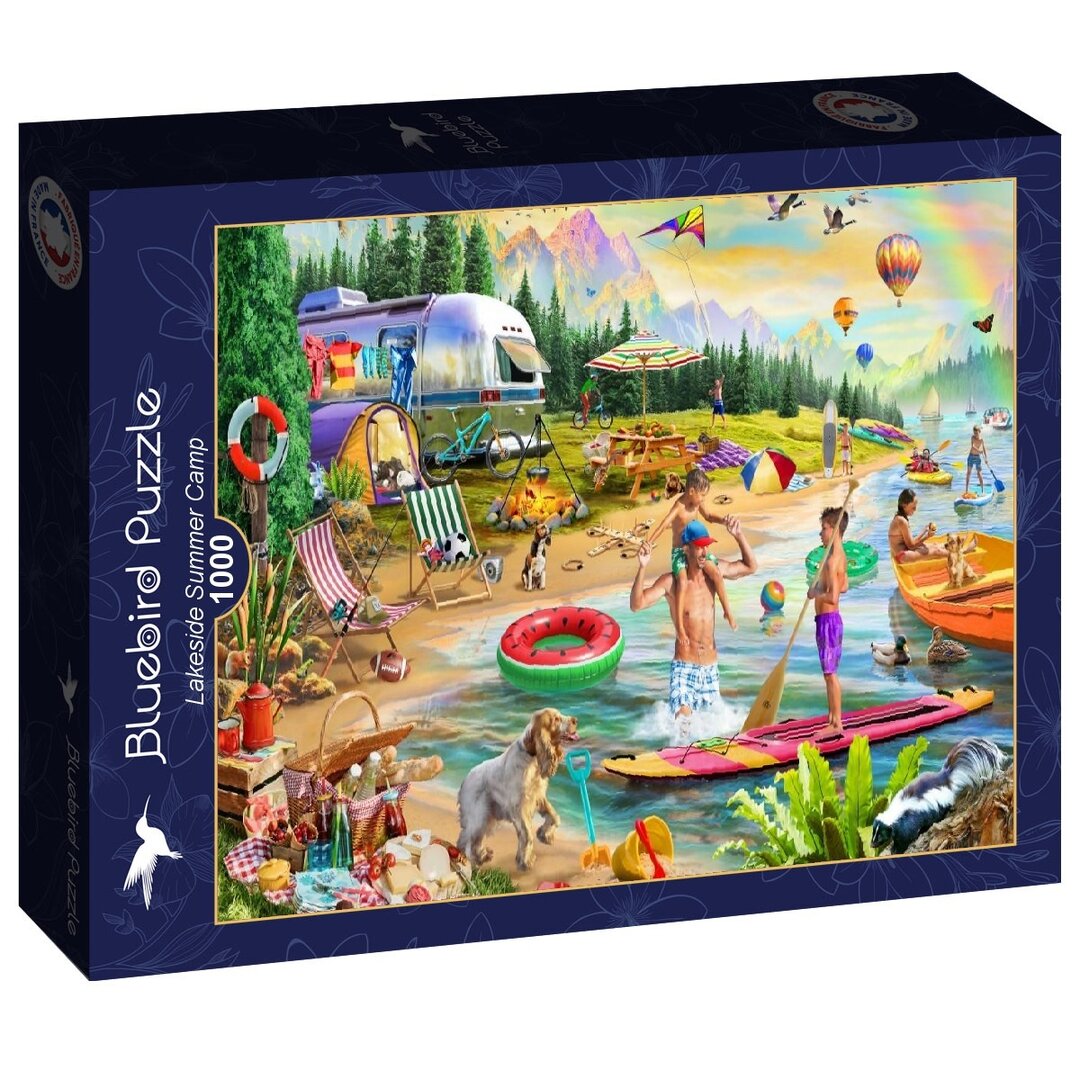 Bluebird - Lakeside Summer Camp - 1000 Teile Puzzle