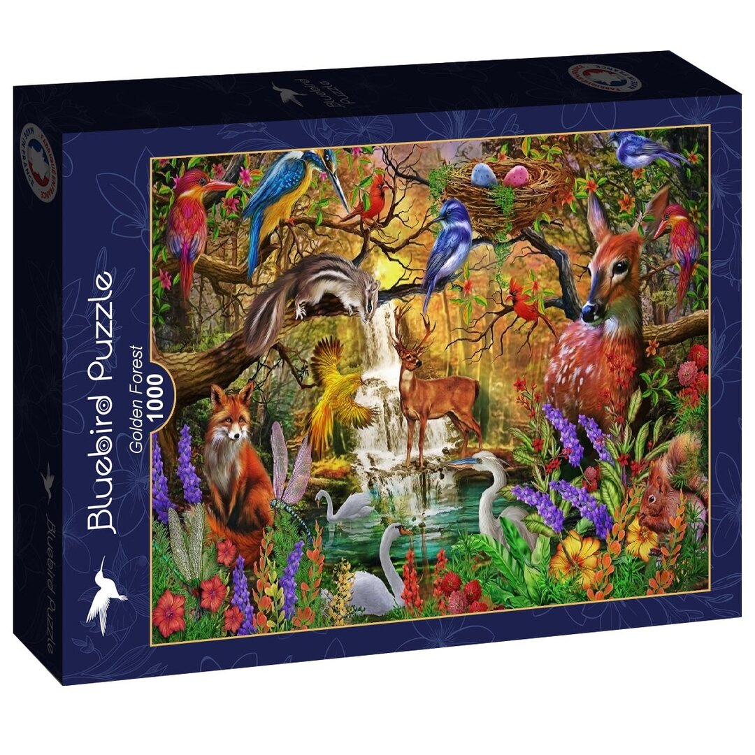 Bluebird - Golden Forest - 1000 Teile Puzzle
