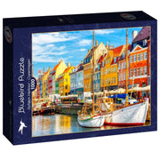 Bluebird - Nyhavn Harbour, Copenhagen - 1000 Teile Puzzle