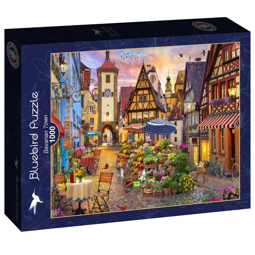 Bluebird - Bavarian Town - 1000 Teile Puzzle