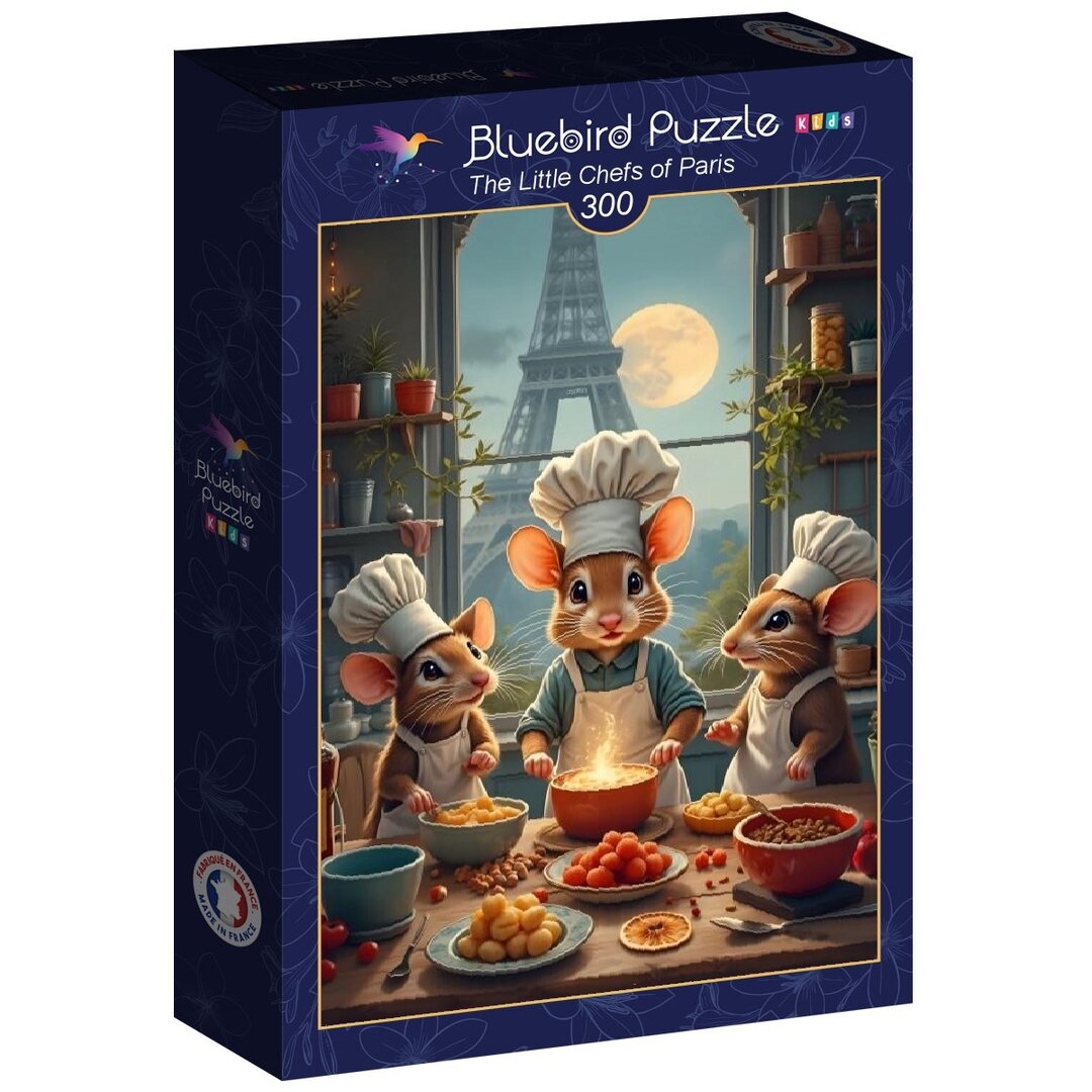 Bluebird Kids - The little Chefs of Paris - 300 Teile Puzzle