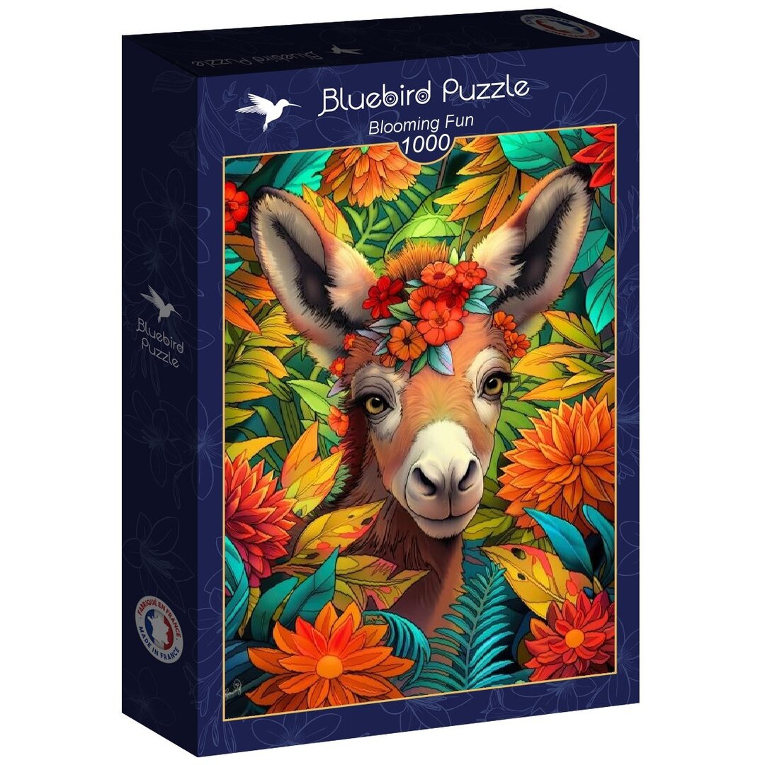 Bluebird - Blooming Fun - 1000 Teile Puzzle