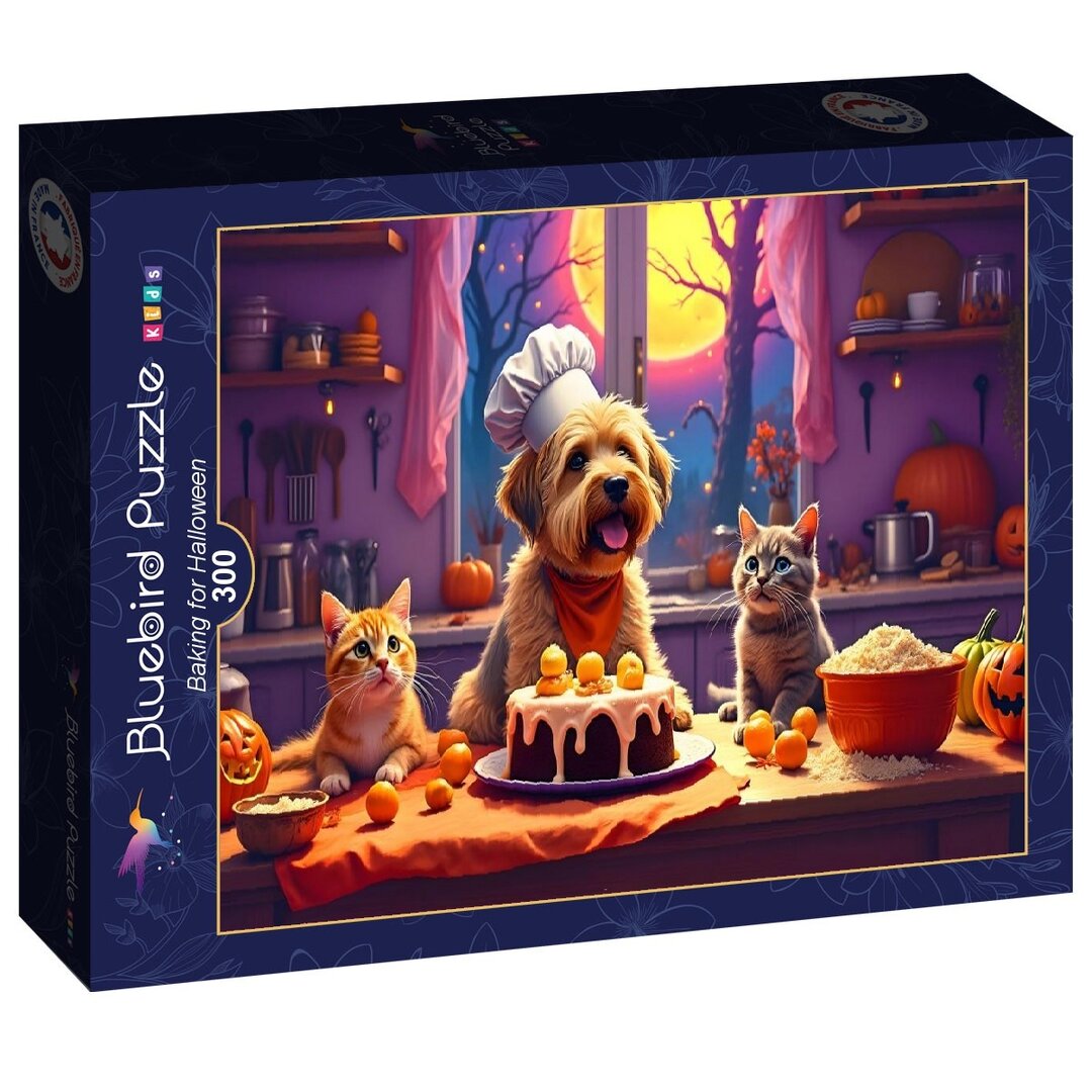 Bluebird Kids - Backen für Halloween - 300 Teile Puzzle
