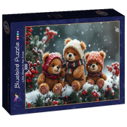 Bluebird Kids - Kleine Bären im Schnee - 300 Teile Puzzle