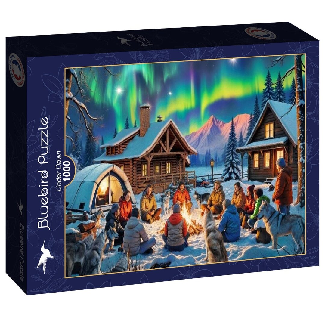 Bluebird - Unter dem Polarlicht - 1000 Teile Puzzle