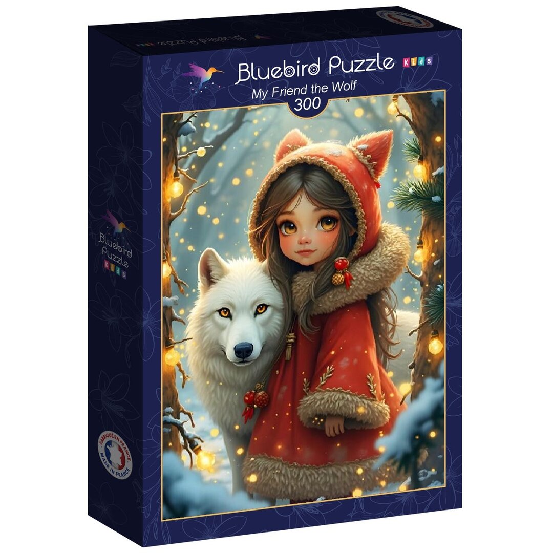 Bluebird Kids - Mein Freund der Wolf - 300 Teile Puzzle