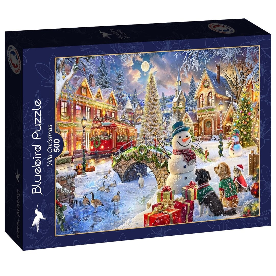 Bluebird - Weihnachtsvilla - 500 Teile Puzzle