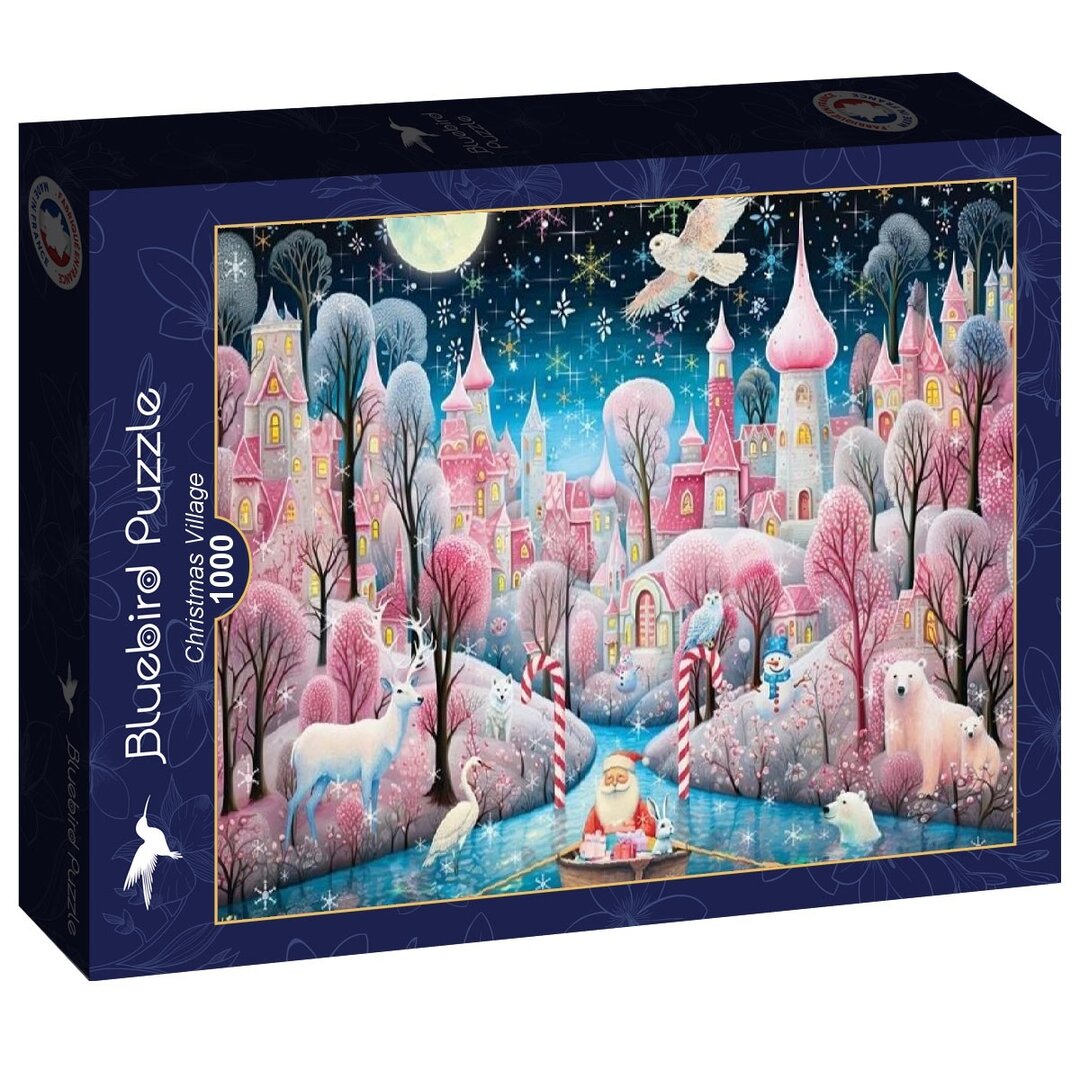 Bluebird - Weihnachtsdorf - 1000 Teile Puzzle