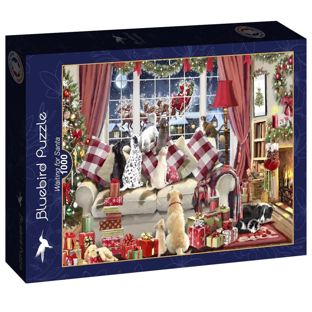 Bluebird - Waiting for Santa - 1000 Teile Puzzle