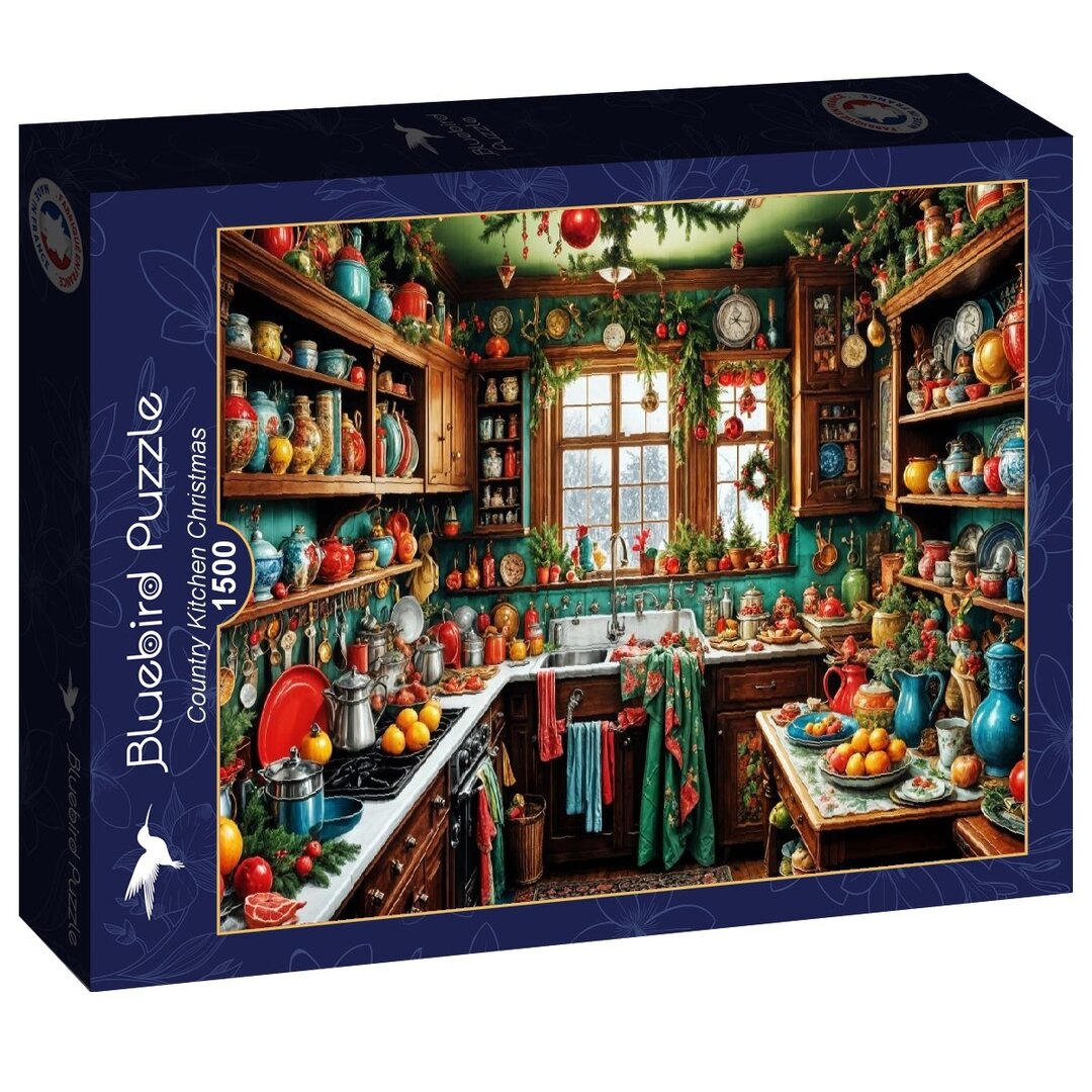 Bluebird - Country Kitchen Christmas - 1500 Teile Puzzle
