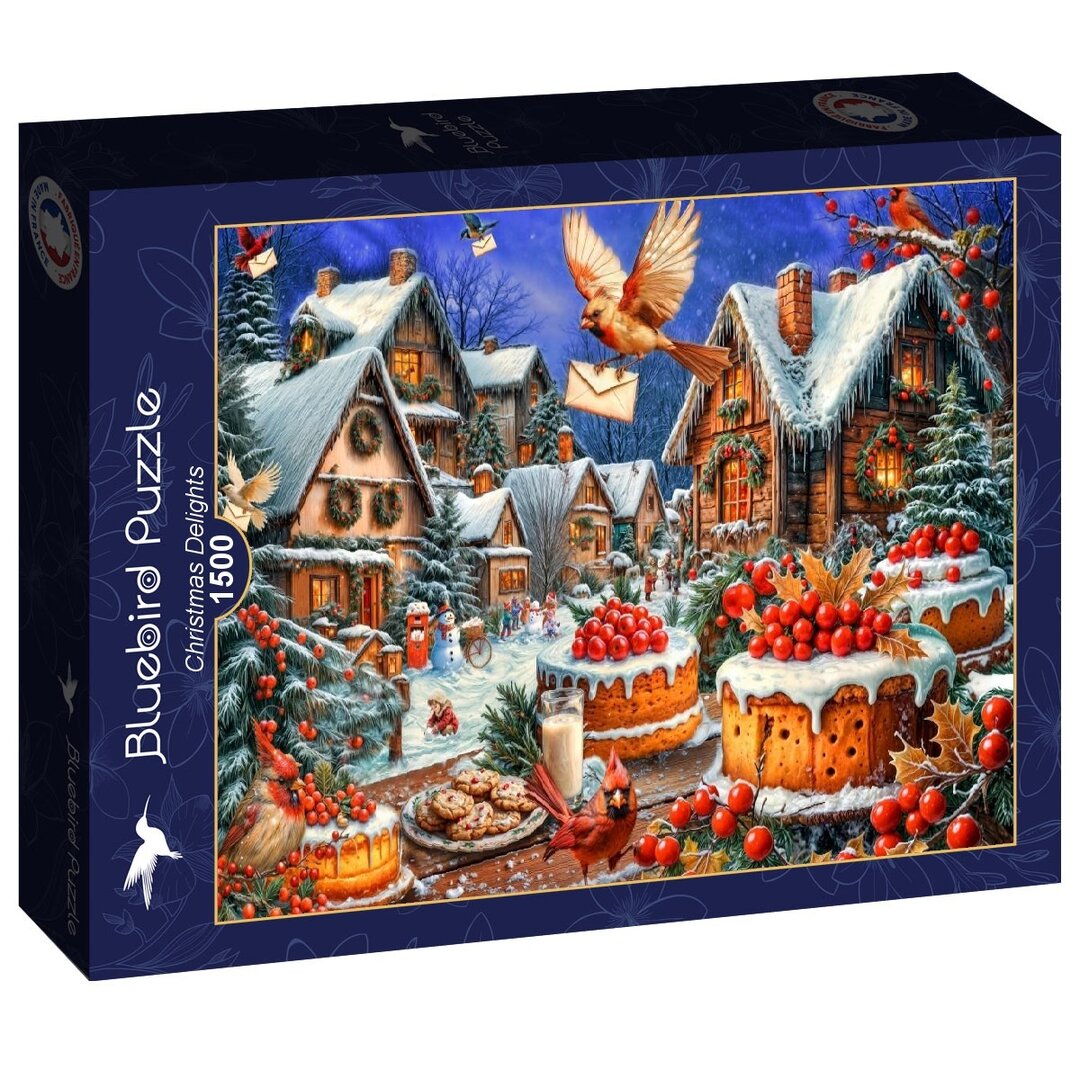 Bluebird - Weihnachtliche Leckereien - 1500 Teile Puzzle