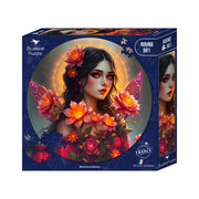 Bluebird - Mysterious Beauty - 501 Teile rund Puzzle
