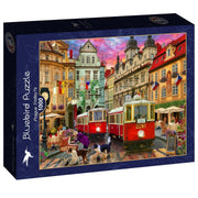 Bluebird - Prague Trolley`s - 1000 Teile Puzzle