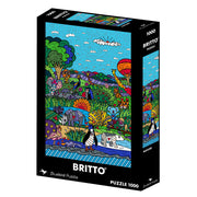 Bluebird - Romero Britto - Nature - 1000 Teile Puzzle