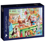 Bluebird - Hunde in der Küche - 1000 Teile Puzzle