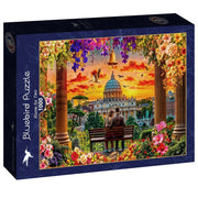 Bluebird - Rom zu zweit - 1000 Teile Puzzle