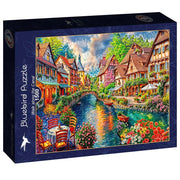 Bluebird - Spaziergang entlang des Kanals - 1500 Teile Puzzle