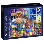Bluebird - Kitten Bedtime Stories - 1000 Teile Puzzle