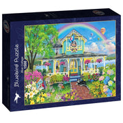 Bluebird - Blue Cottage - 1500 Teile Puzzle