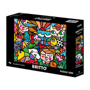 Bluebird - Romero Britto - Nature in Harmony - 1500 Teile Puzzle