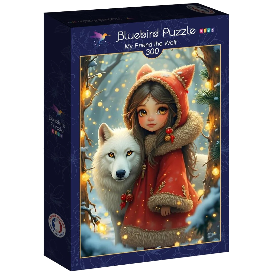 Bluebird Kids - Mein Freund der Wolf - 300 Teile Puzzle