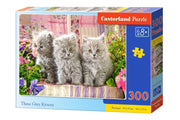 Castorland - Three grey Kittens - 300 Teile Puzzle