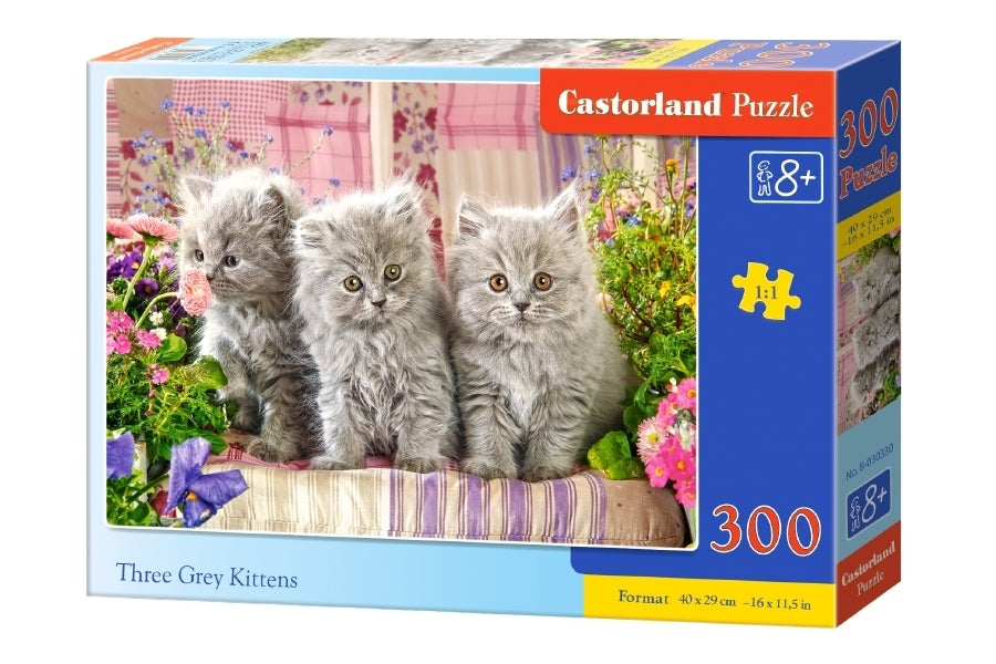 Castorland - Three grey Kittens - 300 Teile Puzzle - Nur CHF 13.90! Jetzt kaufen auf fluxed.ch