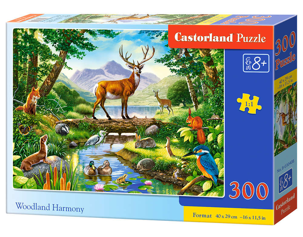 Castorland - Woodland Harmony - 300 Teile Puzzle - Nur CHF 13.90! Jetzt kaufen auf fluxed.ch
