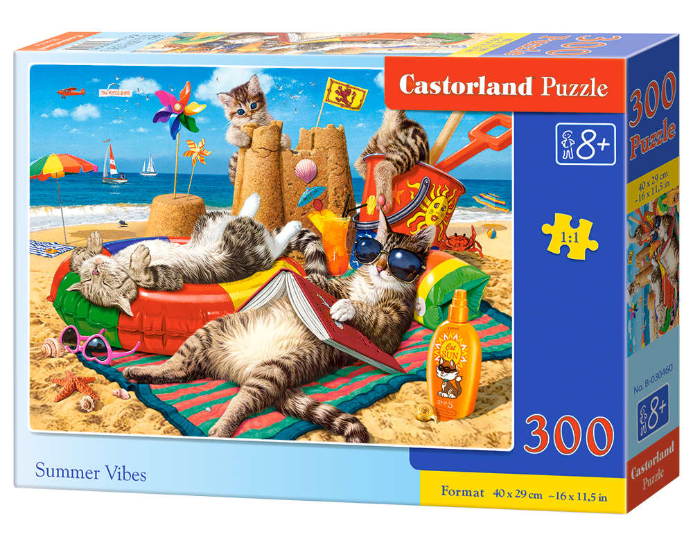 Castorland - Summer Vibes - 300 Teile Puzzle - Nur CHF 13.90! Jetzt kaufen auf fluxed.ch