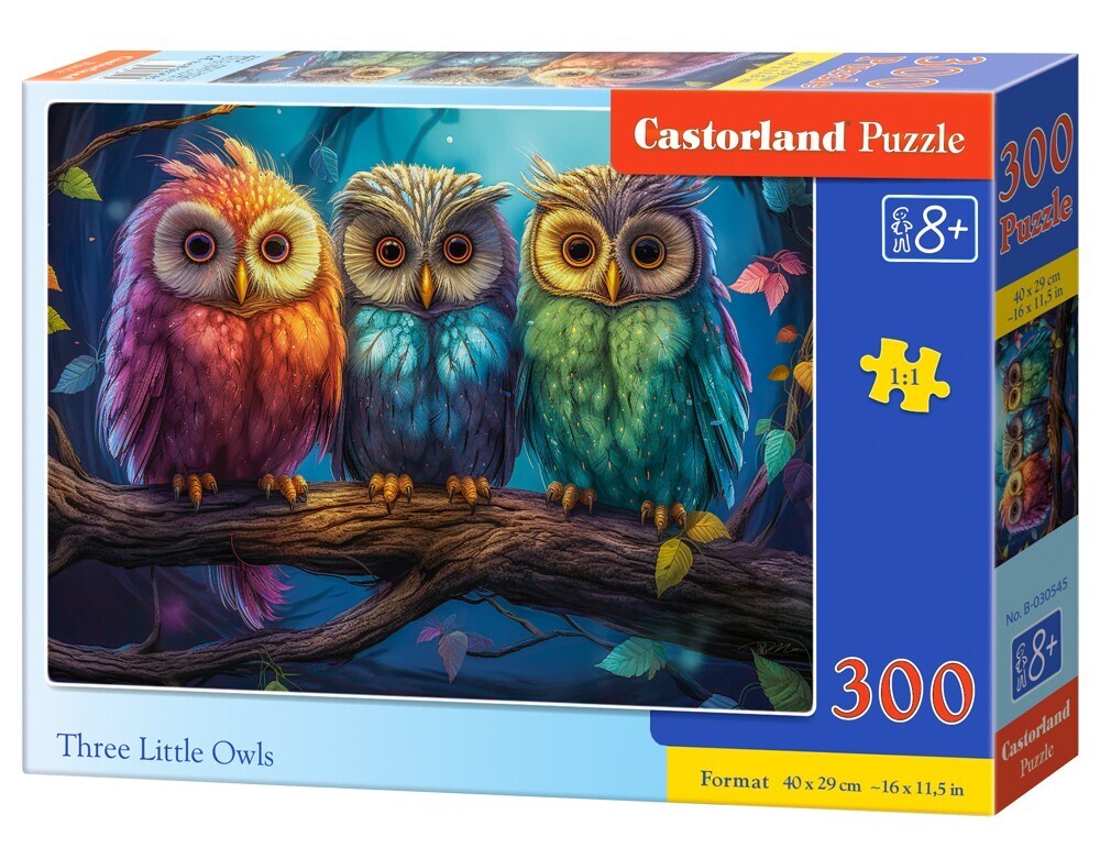 Castorland - Three little Owls - 300 Teile Puzzle - Nur CHF 13.90! Jetzt kaufen auf fluxed.ch